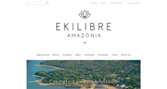 Desktop Screenshot of ekilibrenatural.com