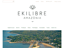 Tablet Screenshot of ekilibrenatural.com